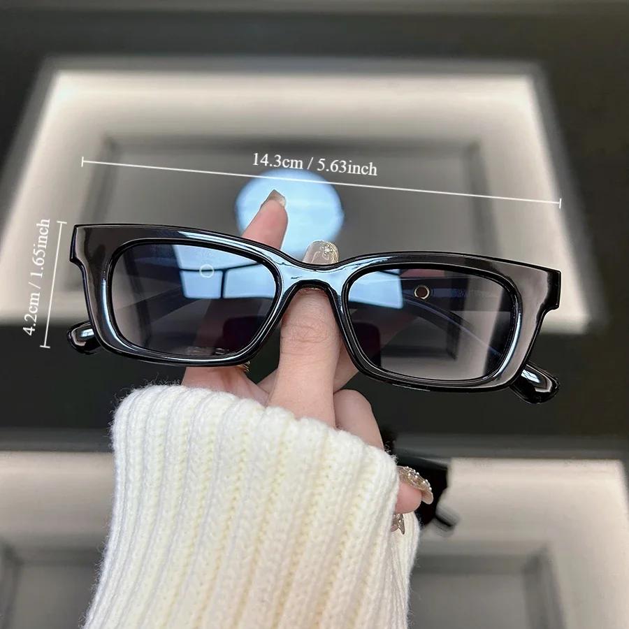 Square Vintage Sunglasses Women Men Brand Designer Mirror Sun Glasses Female Male Punk Fashion Retro Designer