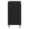 Sideboard 2 Pcs Black Oak Look 40 X 35 X 70 Cm