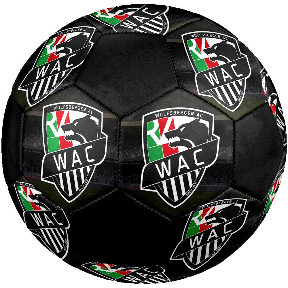 Wolfsberger AC Soccer Ball, colorful, suitable for all ages, machine-stitched, PVC material, competition grade, durable and high bounce