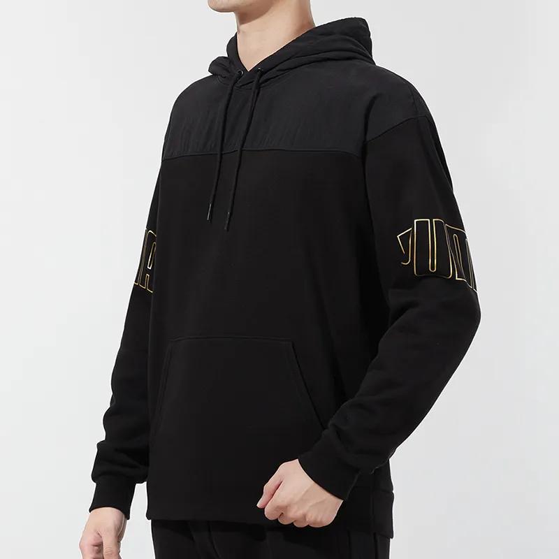 PUMA Sweatshirts Men's Black Hooded Moderate Regular (Unisex) Sweatshirts 848255 01