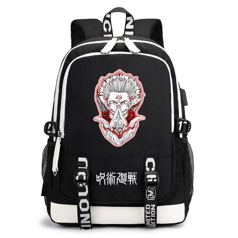 Day Mantra Return To War Anime School Bag Fashion Backpack Elementary School Students Large Capacity Backpack Burden Reduction Storage Bag