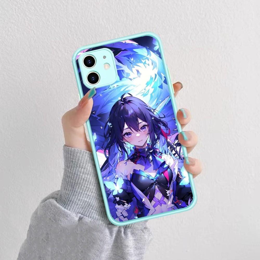 Honkai Game S-Star R-Rail Phone Case For IPhone 14 11 12 13 Mini Pro Max 8 7 Plus X XR XS MAX Translucent Matte Cover