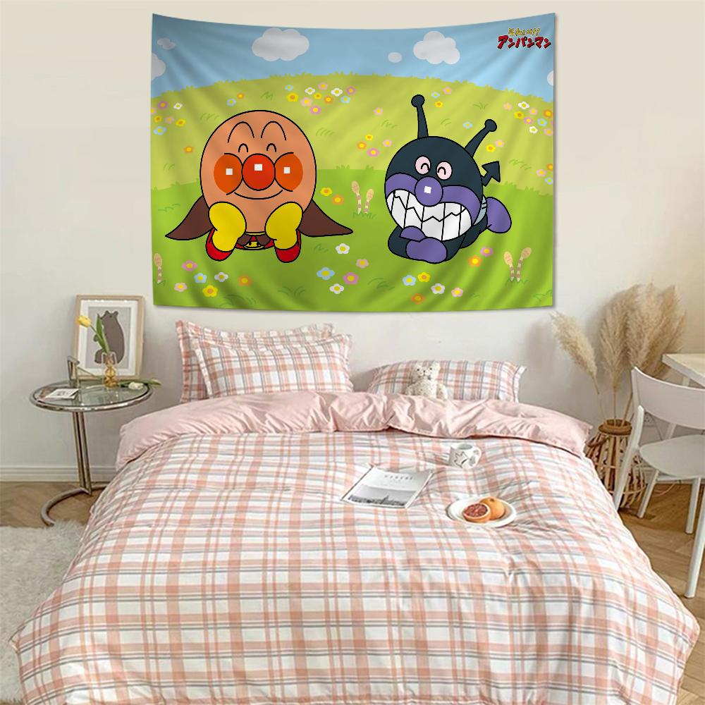 Children Anpanman Anime Hanging Bohemian Tapestry Bohemian Wall Tapestries Mandala Cheap Hippie Wall Hanging
