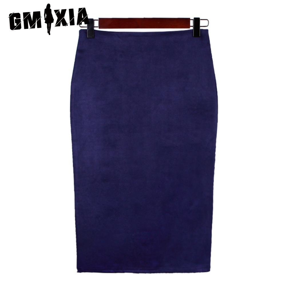 GMXIA Women's Fashion Casual Solid Color Print Summer Spring Skirt