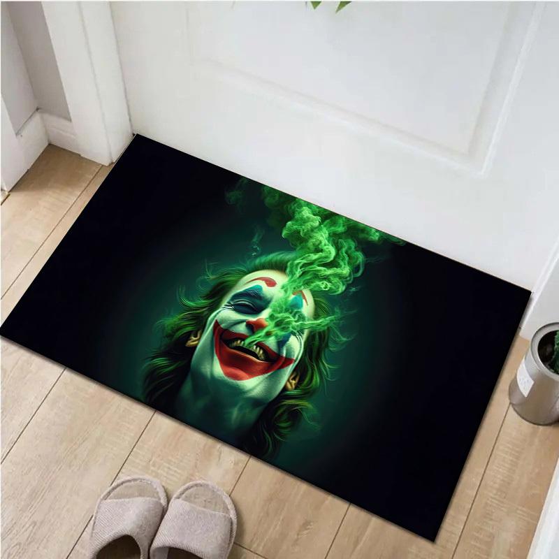 

1pc Office Carpet Chair Mats Green Smoke Joker Perfect for Office Chairs, Living Rooms, Or Bedrooms,Polyester Carpet.HDT245 60cm by 90cm