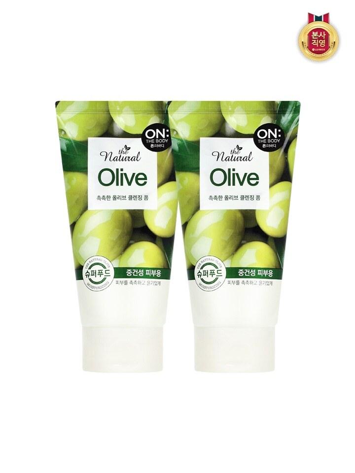

ON:THE BODY The Natural Cleansing Foam Olive 200G x 2 one color