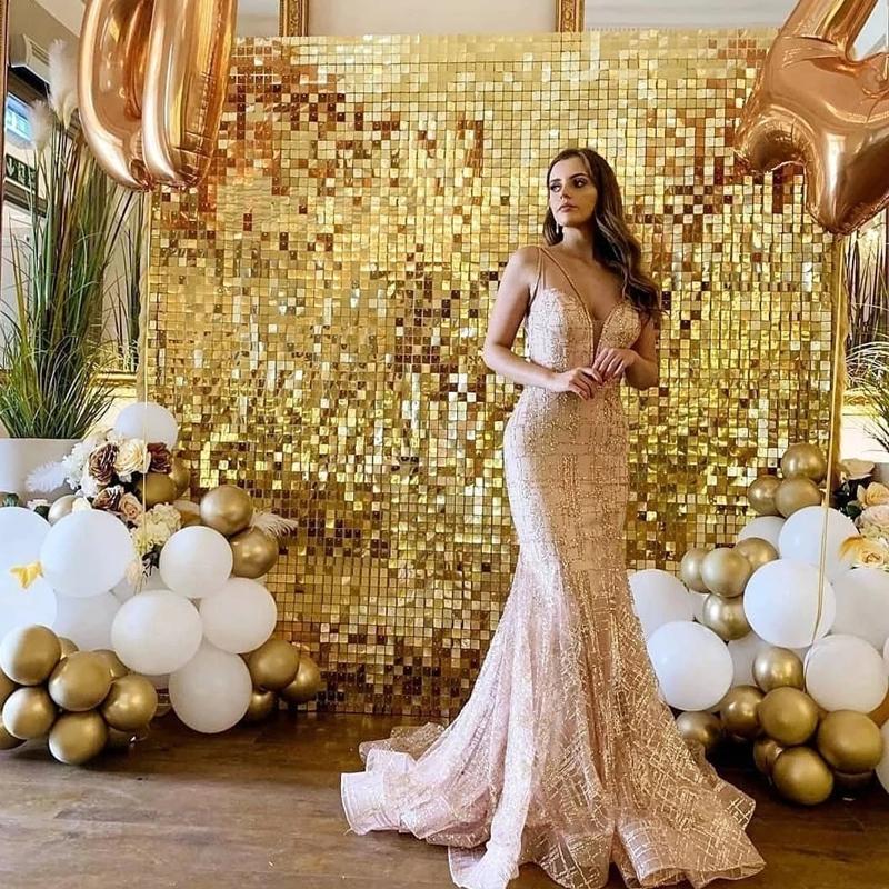 2M Birthday Party Decoration Backdrop Curtain Sequin Wedding Decor Background Baby Shower Glitter Backdrop Adult Anniversary