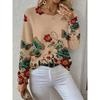 Women'S Round Neck Sweater Is Suitable for Autumn And Winter Warmth And Winter Cold Protection.