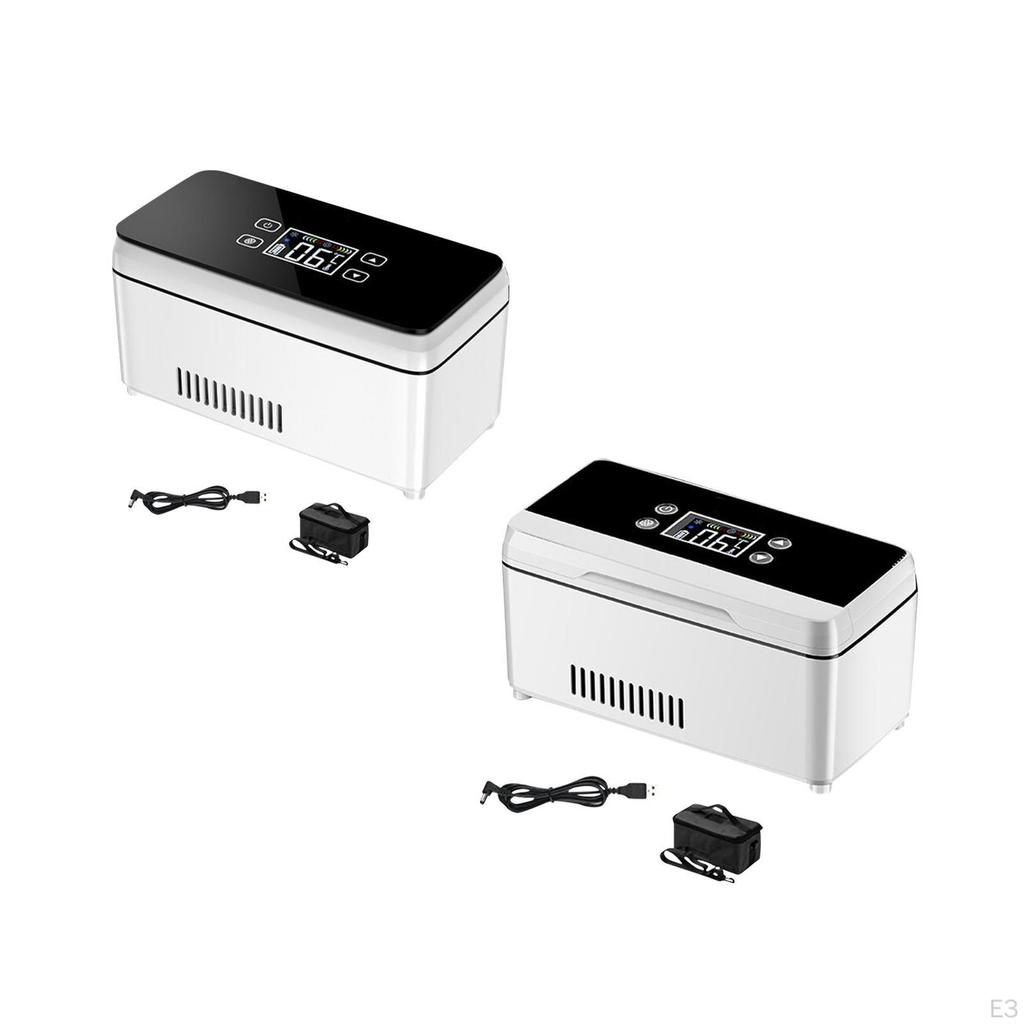 Insulin Cooler Travel Case for Car with Digital Display And Storage