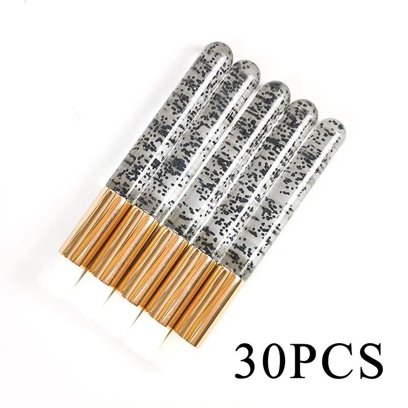 Wholesale 30/50pcs Eyelash Cleaning Brushes for Eyelash Extensions Glitter Lash Shampoo Brushes Nose Pore Cleansing Makeup Tools
