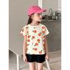 Brand Tail Goods Sports T-shirt Korean-Style Half-Sleeve Ins Children's Clothing