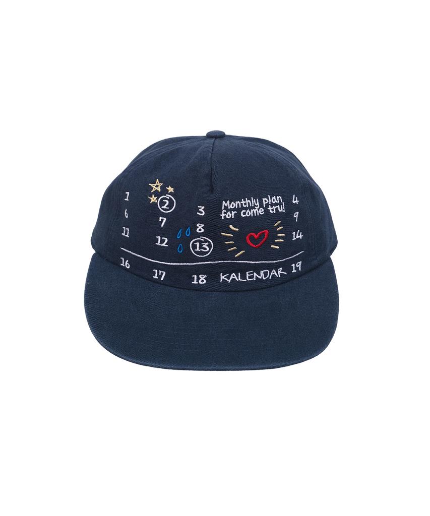Kalenda Monthly Plan 5Pannel Cap - Navy