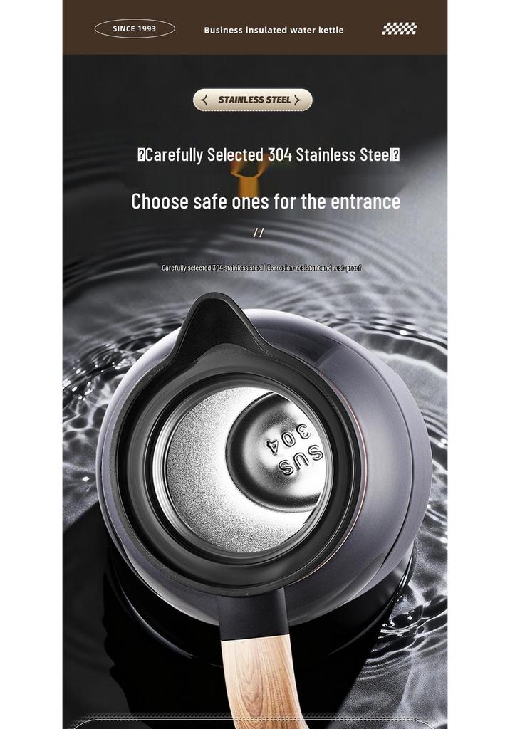 304 Stainless Steel Thermos Pot, Large Capacity for Tea and Hot Water, Ideal for Dormitories and Students