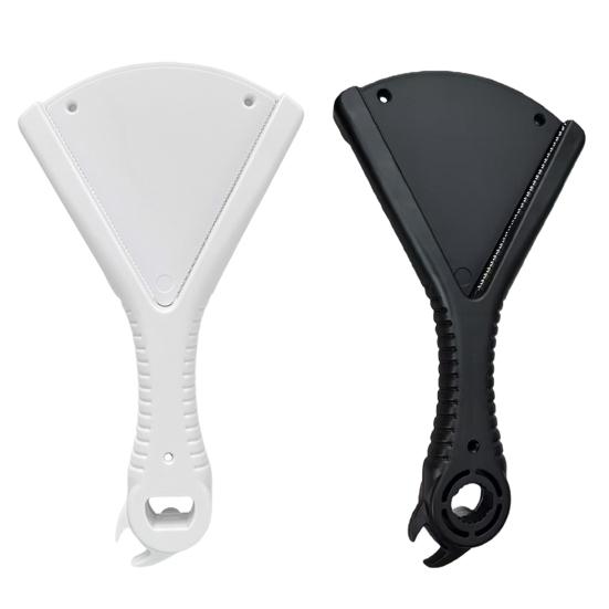 Jar Opener for Weak Hands Bottle Cap Remover with Ergonomic Handle Adjustable V-Shaped Lid
