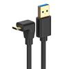 90 Degree USB Type C Charging Cable Wire USB 3.0 A To USB C PD60W Fast Charge For Phones Tablets Laptops