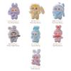 TOP TOY x Yooki "Hokkori Rabbit" Plüsch-Anhänger Serie (1 Stück) Gachapon Blind Box Figur Plastikmodell Premium Weichvinyl Spielzeug Geburtstagsgeschenk Original