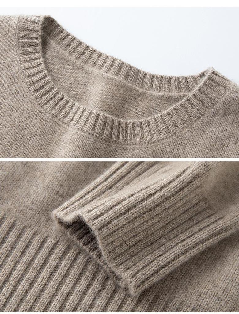 Women's Korean Style Black Dog Jacquard Cashmere Knit Sweater - Slimming, Warm, and Loose Fit for Autumn/Winter