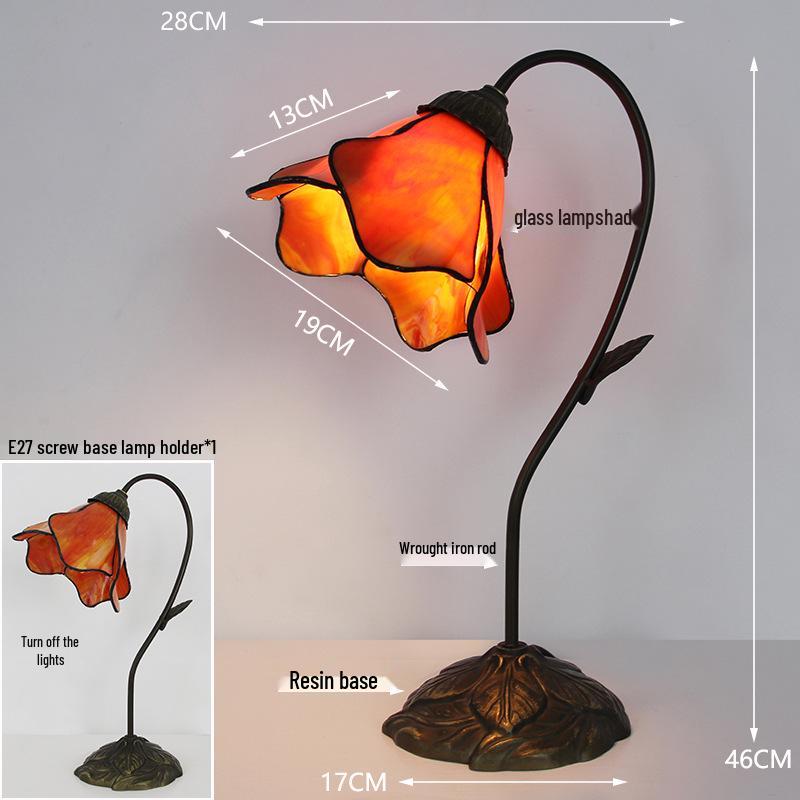 Luxurious European Retro Desk & Bedside Lamp