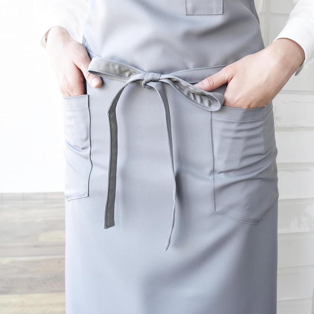 CT2363 Haklappsförkläde Marinblått One Size [Seven Uniform] CT2363-1