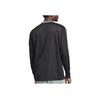 adidas Solid Color Striped Logo Long Sleeve T-Shirt Men Tops Black HS9804