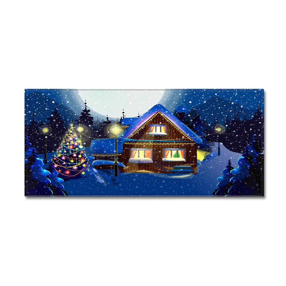 Christmas Kitchen Sand Carpet Doormat Long Floor Mat