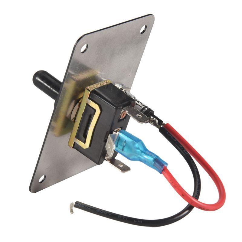 Marine Boat Anchor Windlass Return Toggle Switch Aluminum Plate 2 Way Led Light Up/Down Toggle Switch Anchor Winch
