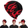 Big Fire Flames Burning Flame Unisex Adult Beanies Caps Knitting Bonnet Hat Warm Hip Hop Autumn Winter Outdoor Skullies Hats