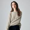 PALUOPO Women's Chunky Cable Knit Cashmere Sweater