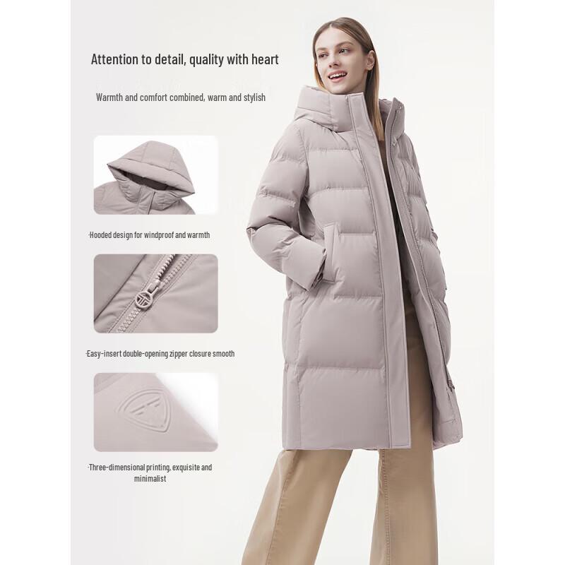 

Tanboer 2024 Women s Mid-Length Down Jacket TBF510760A 170