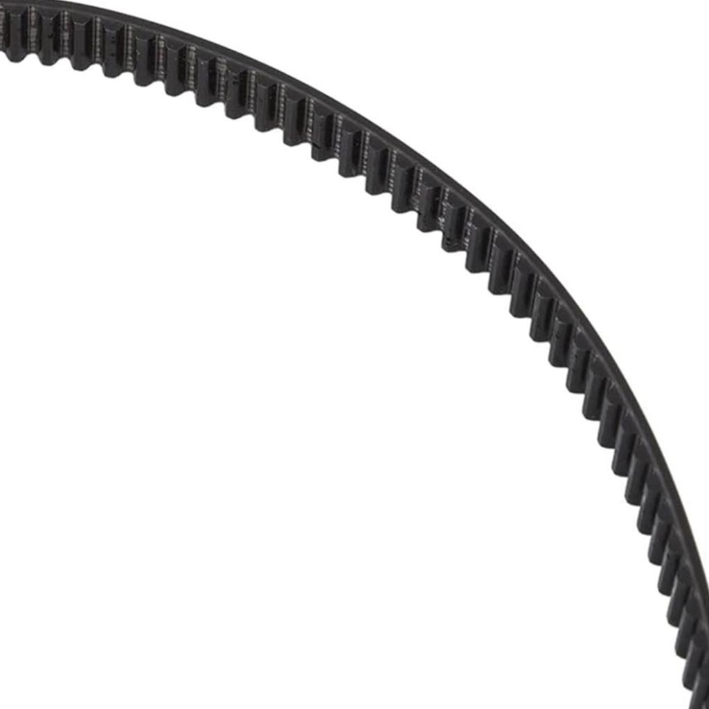 Black Rubber 148 Tooth 444Mm Drive Belt Rubber Texture Repair Part for Mixers In Baking Cooking and Food Preparation