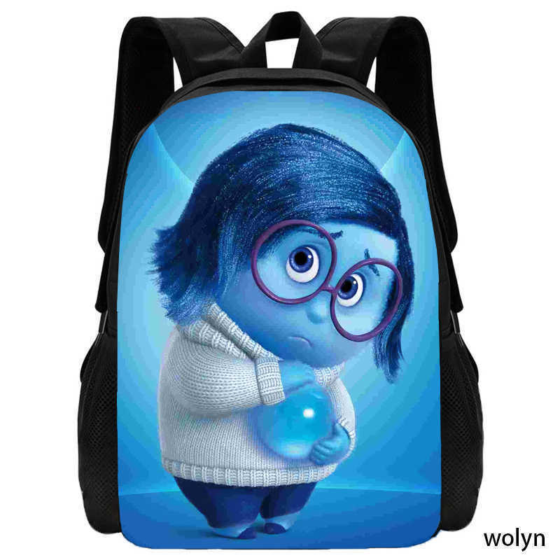 Inside Out 2 Anime Backpack For School And Travel With Storage Compartments