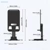 Metal Phone Stand360° Rotating Foldable Mobile Phone Holder Universal Aluminum Alloy Phone Stand For Tablets
