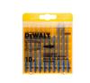 Dewalt 10 X Hoja de Sierra de Calar Set para Metal Dt2292-Qz