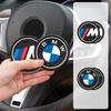 BADO2 New 2025 2pcs Non-slip Car Coaster Water Cup Pad For 1  3  5 7 Series X1 X4 X5 X7 G20 G38 F20 F39 F48 E46 E60 E36 E39 E90 E9