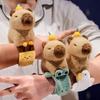 Cute Cute Capybara Pop Circle Plush Toy Doll Small Capybara Bracelet Children's Company Soothing Doll