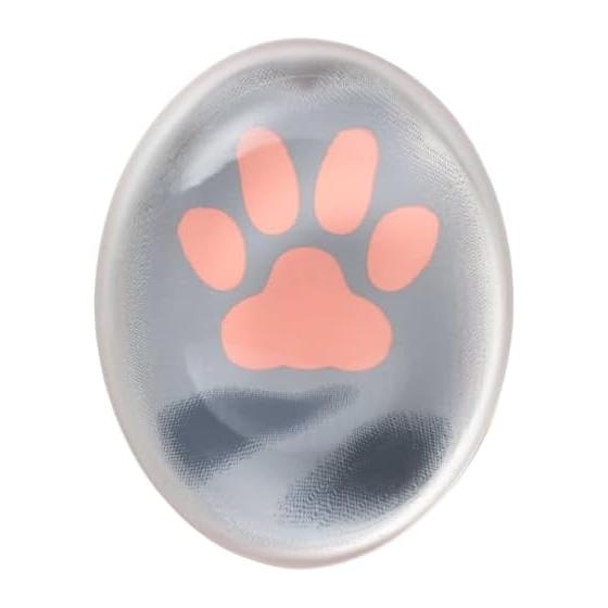 ADERIA Coconeco Chopstick Rest, Sabatora, Made in Japan, Gift Boxed, Paw Print & Fur Pattern, Cat s Paws, Glass, Small Plate, Soda Glass, Easy to