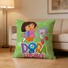 Cute D-Dora The E-Explorer Pillow Case Cushion Cover Throw Pillow Case For Car Sofa