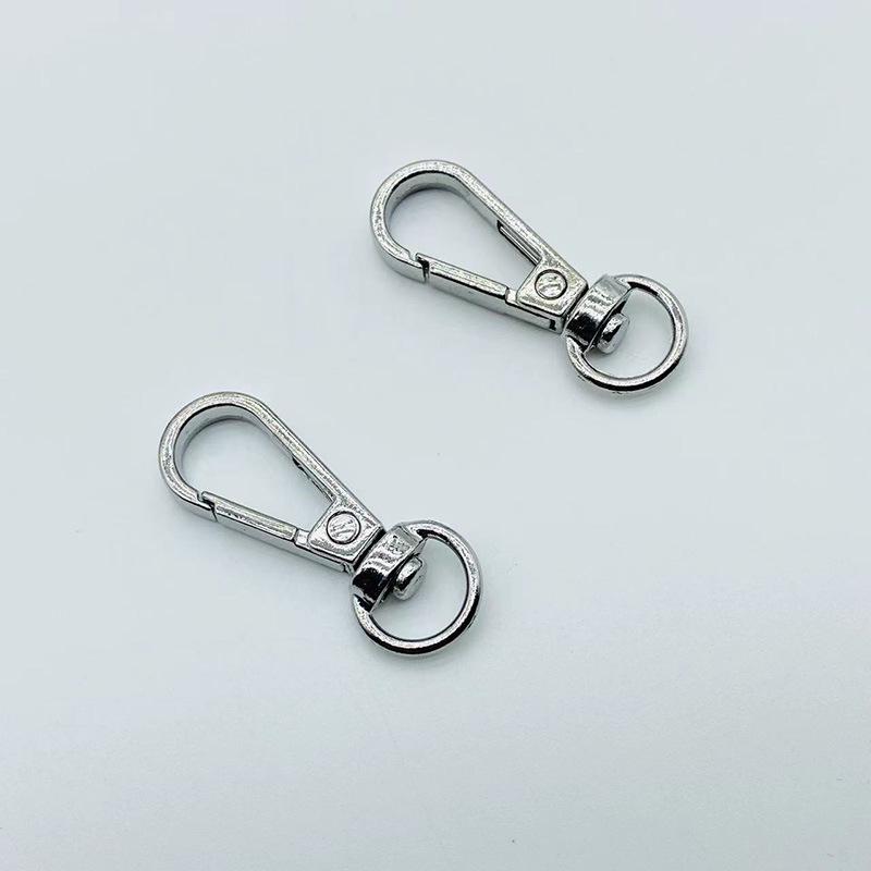 Metal Hook for Handbags and Lanyards - Small Chain Strap Buckle for Phone and Keychain