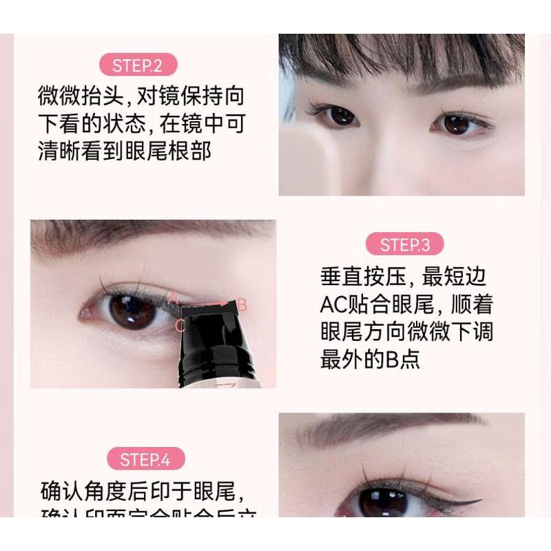 DEZONE - Pennarello Eyeliner Liquido a Forma di Cuore - 2 Colori