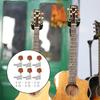 Fully Enclosed Guitar Tuning Pegs with Precisions Gear System for Electric and Acoustic Guitars Dustproof Design