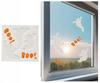 Gel Decoration Window Stickers Ghost Ghouls Boo Halloween Party