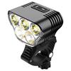 Superhelle Fahrradlampe 5000LM 8,4V 5 LED-Kugeln Fahrradlampe Superhell IPx5 Wasserdicht Elektrofahrrad Zubehör