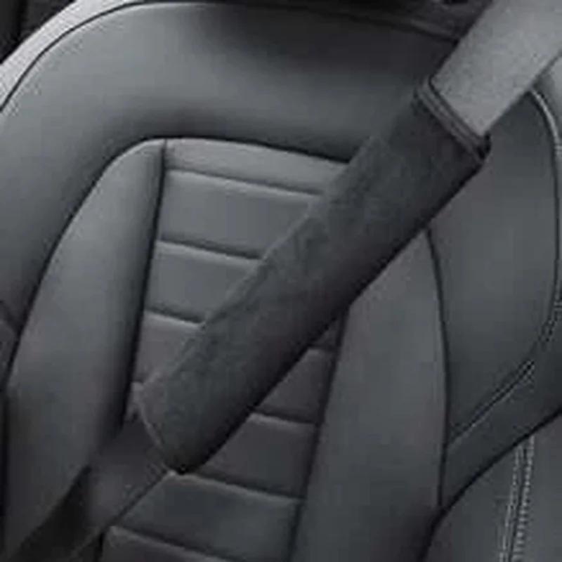 Car Seat Belt Shoulder Guard Lengthened Men's and Women's Shoulder Guard Soft Plush Protective Cover Car Supplies