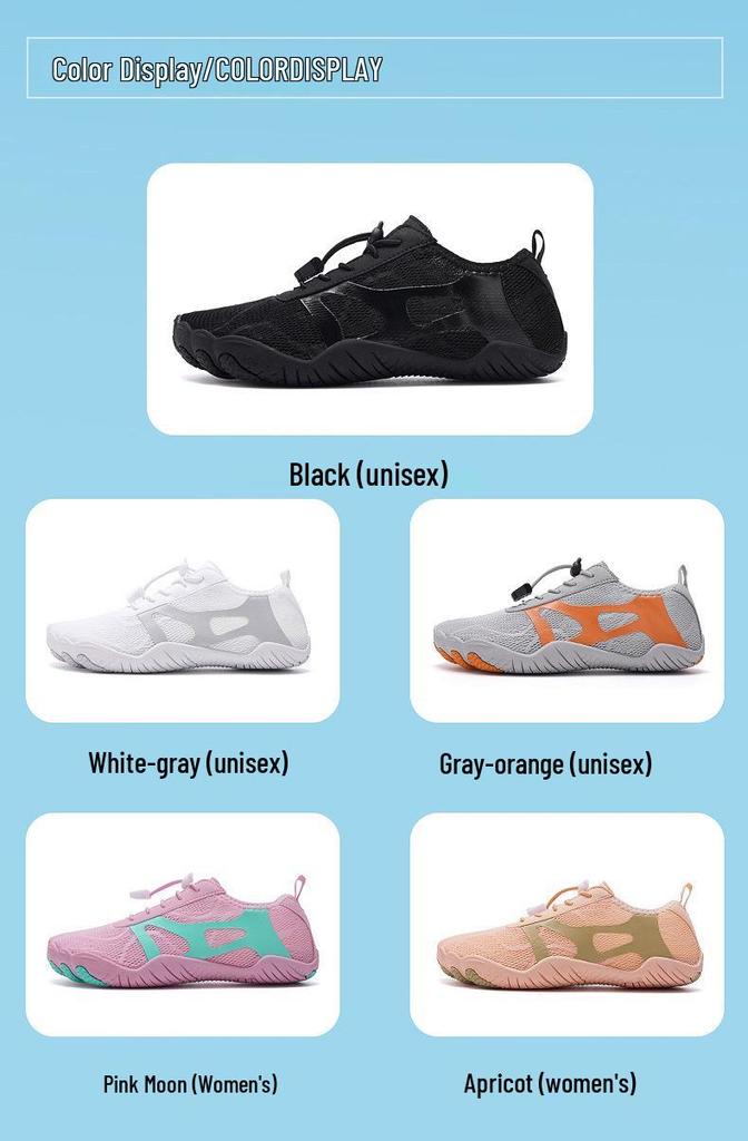 Lightweight Quick-Drying Water Shoes for Men & Women - Versatile for Hiking, Swimming, Beach, and Yoga