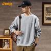 Men's Relaxed Fit Crew Neck Sweatshirt