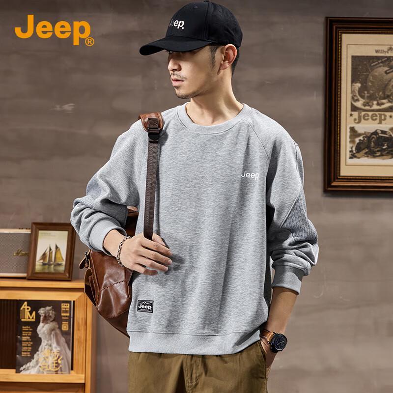 

Jeep Men s Relaxed Fit Crew Neck Sweatshirt 2XL