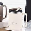 450ML 304 Stainless Steel Water Cup Mug With Handle Portable Double-Layer Insulated Milk Coffee Cup Office Drinkware