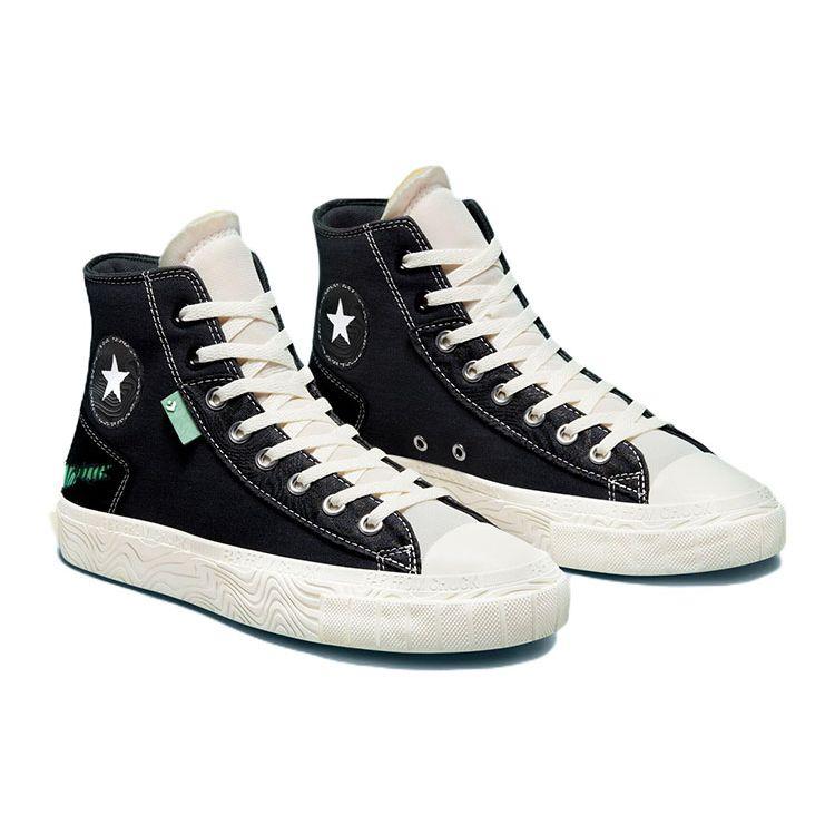 Converse Chuck Taylor Alt All Star Hi Tear Away Unisex Dark Smoke Grey Vintage White A01686C