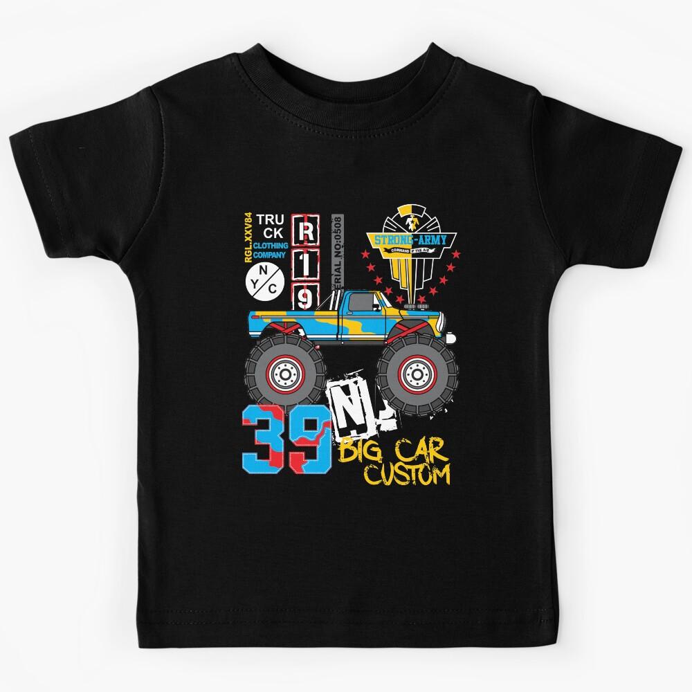 Big Truck Custom Kids T-Shirt 150