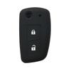 Car Key Fob Cover Case Cap For Nissan Sunny Qashqai J11 X-trail Murano Kashkay Juke Flip Folding Remote 2buttons Silicone Case